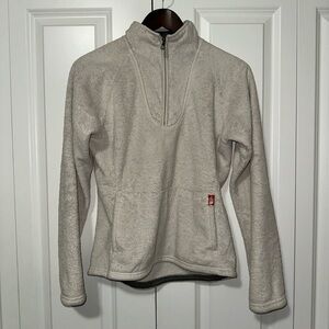 The North Face Longsleeve Half Zip Fleece Sweater S